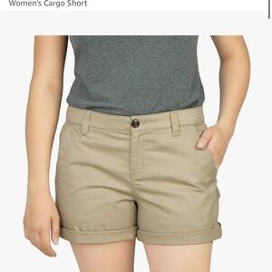 Boston Traders Women's Khaki Cargo Shorts